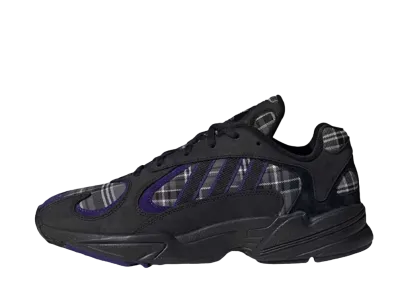 アディダス ヤング-1 "パープル プレイド"