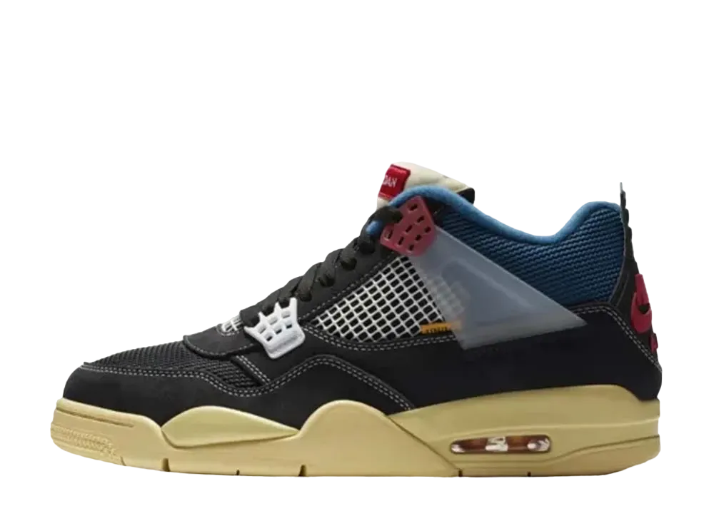 UNION × Nike Air Jordan 4 "Off Noir"