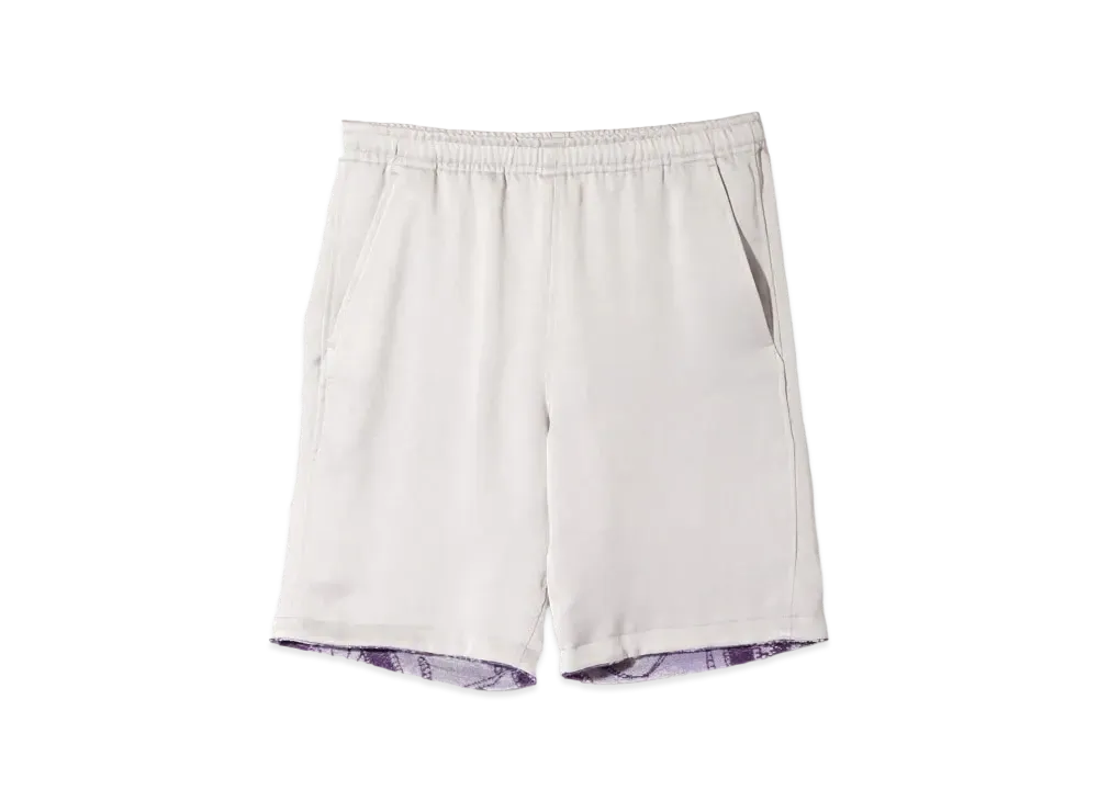 Needles for NEPENTHES Basketball Short - Papillon Pile Jq. "Off White"