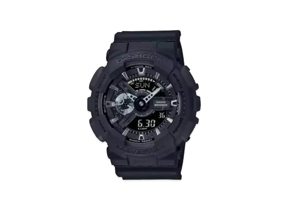 Casio G-Shock 40th Anniversary REMASTER BLACK 110 Series GA-114RE-1AJR