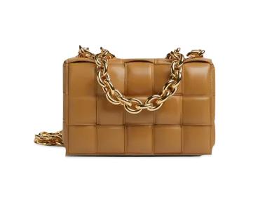 Bottega Veneta Chain Cassette "Caramel"