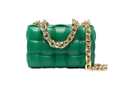 Bottega Veneta Chain Cassette "Racing Green"