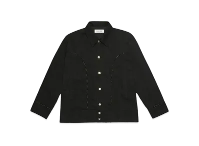 DISCOVERED DENIM WESTERN BLOUSON "BLACK"