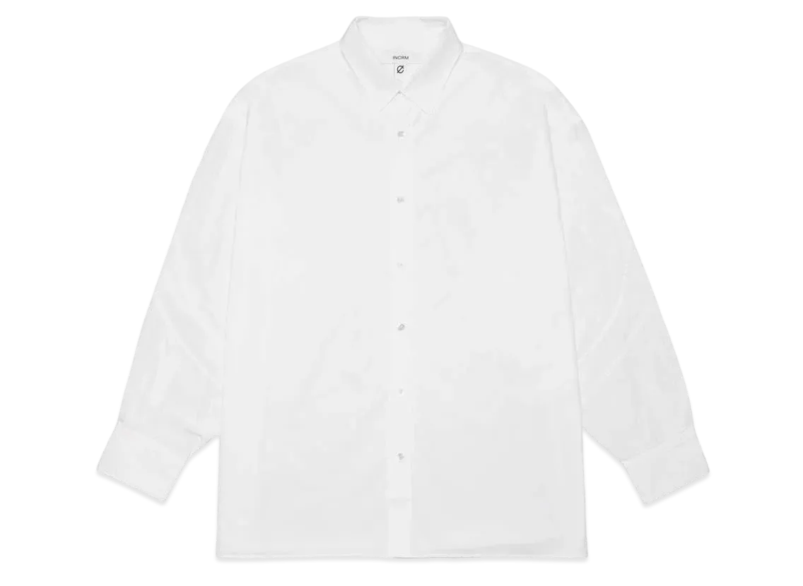 INCRM L/S SHIRT "WHITE"