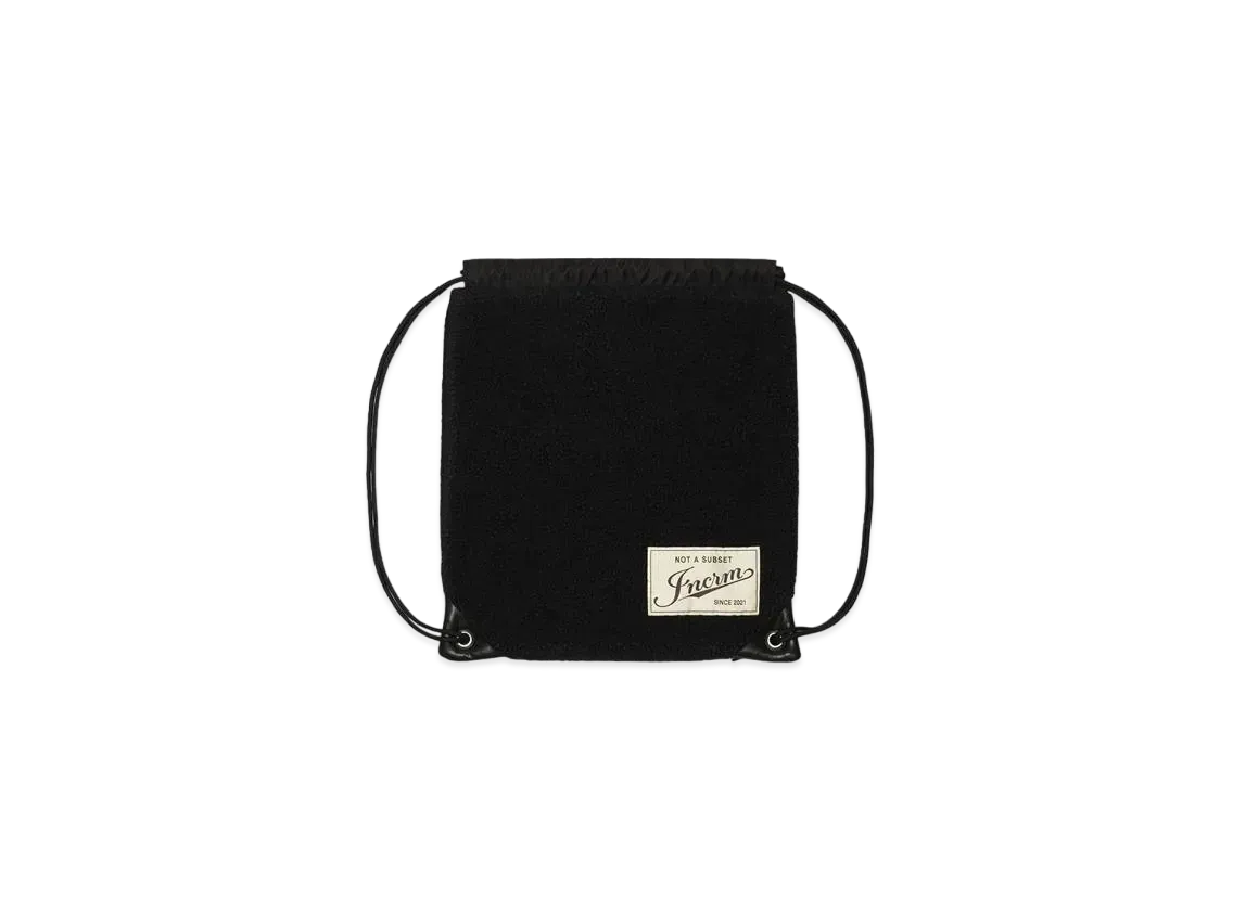 INCRM ECONYLON KNAPSACK "BLACK"