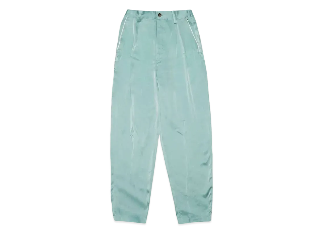 INCRM SILK PANT "AQUA"