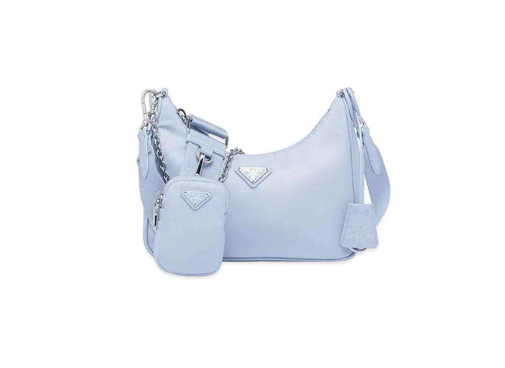 PRADA Re-Edition 2005 Re-Nylon Bag "Light Blue"