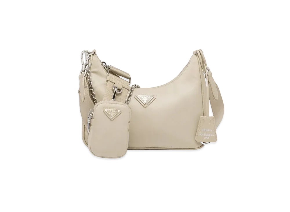 PRADA Re-Edition 2005 Re-Nylon Bag "Sand Beige"