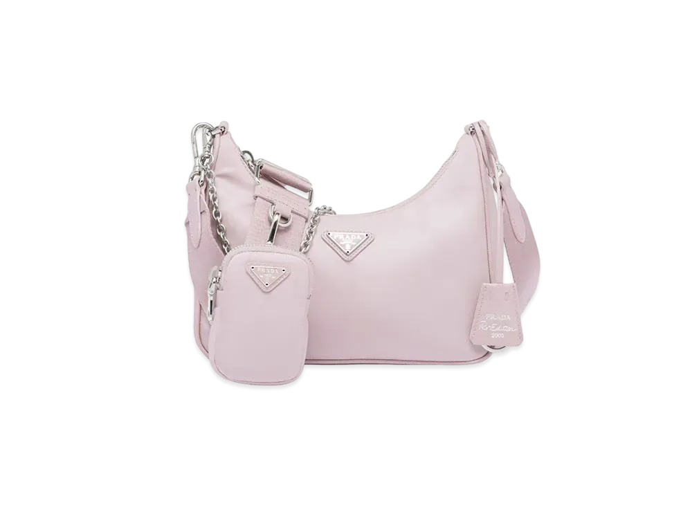 PRADA Re-Edition 2005 Re-Nylon Bag "Pink"