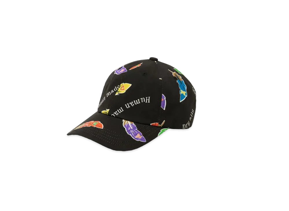 HUMAN MADE 6 Panel Cap "Black"