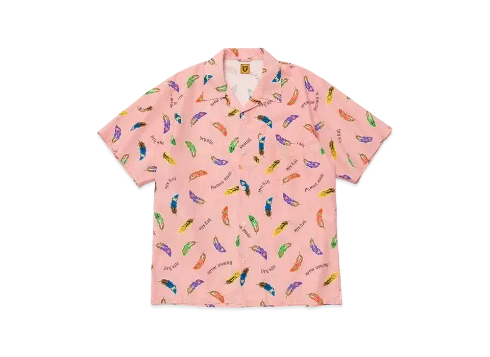 HUMAN MADE Feather Aloha Shirt "Pink"