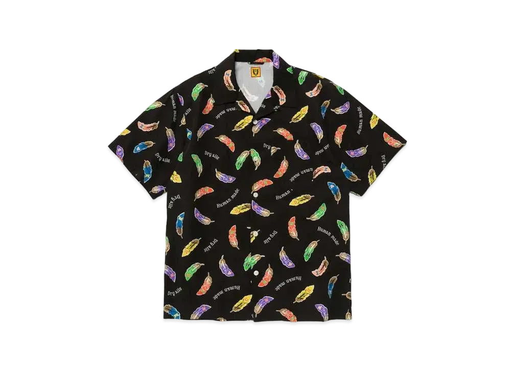 HUMAN MADE Feather Aloha Shirt "Black"