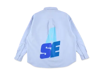 WIND AND SEA Sea Alive Oxford Shirt "Sax"
