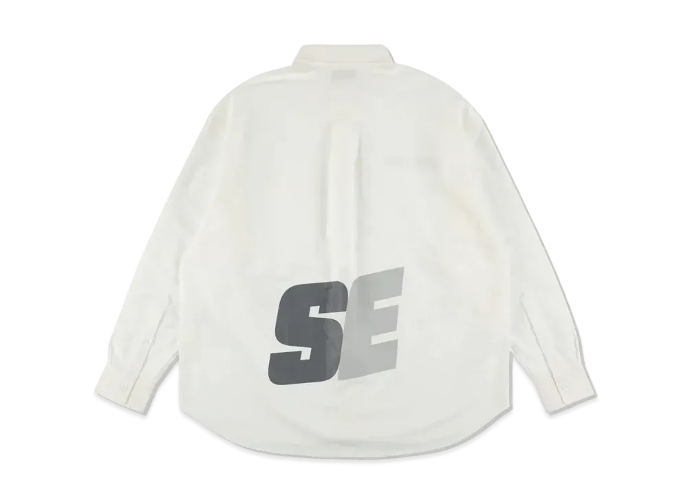 WIND AND SEA Sea Alive Oxford Shirt "White"