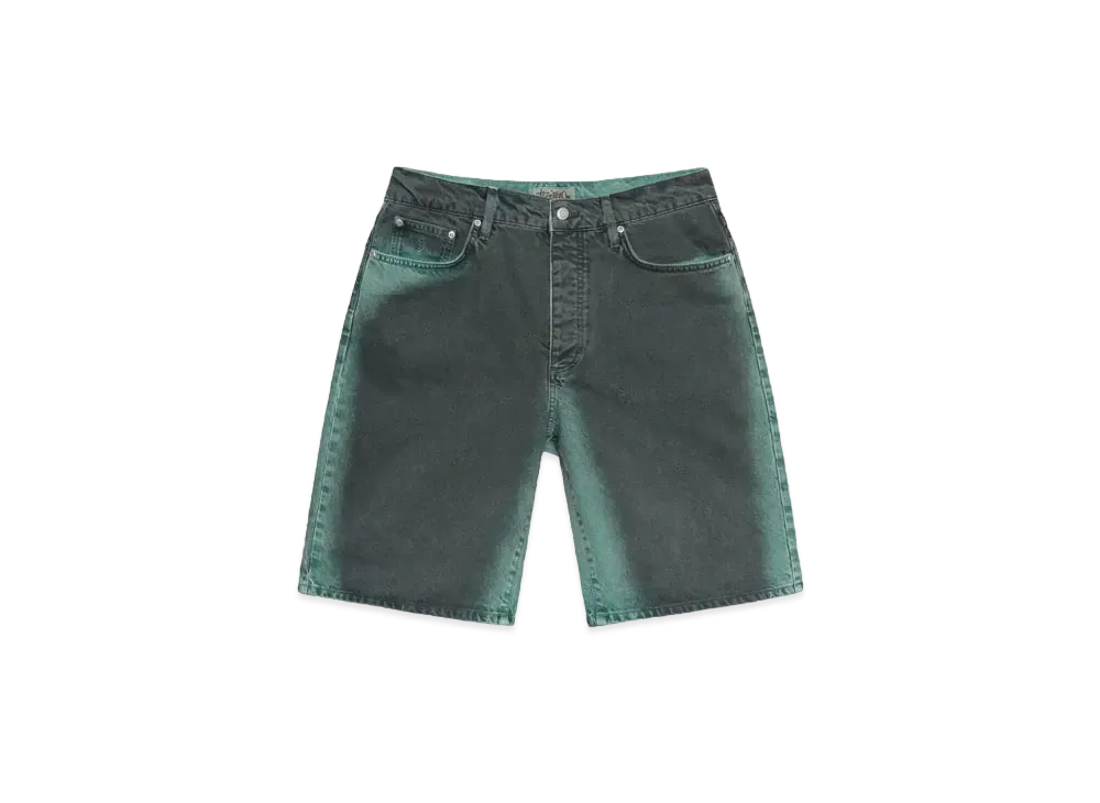 Stussy Spray Dye Big Ol' Shorts "Black"