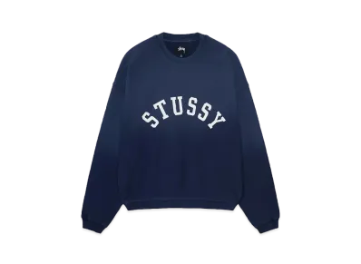 Stussy Sun Faded Oversized Crew "Navy"