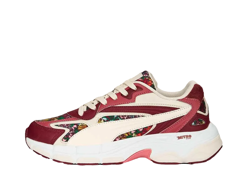 リバティ × プーマ ウィメンズ テバリス "チームリーガル レッド プーマ ホワイト"