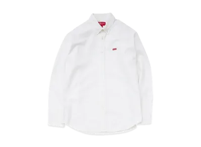 Supreme Small Box Twill Shirt "White"