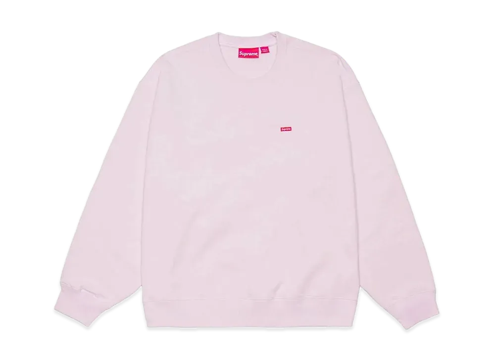 Supreme Small Box Crewneck "Light Pink" (23SS)