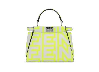 FENDI by MARC JACOBS Peekaboo Mini Leather Bag "White"