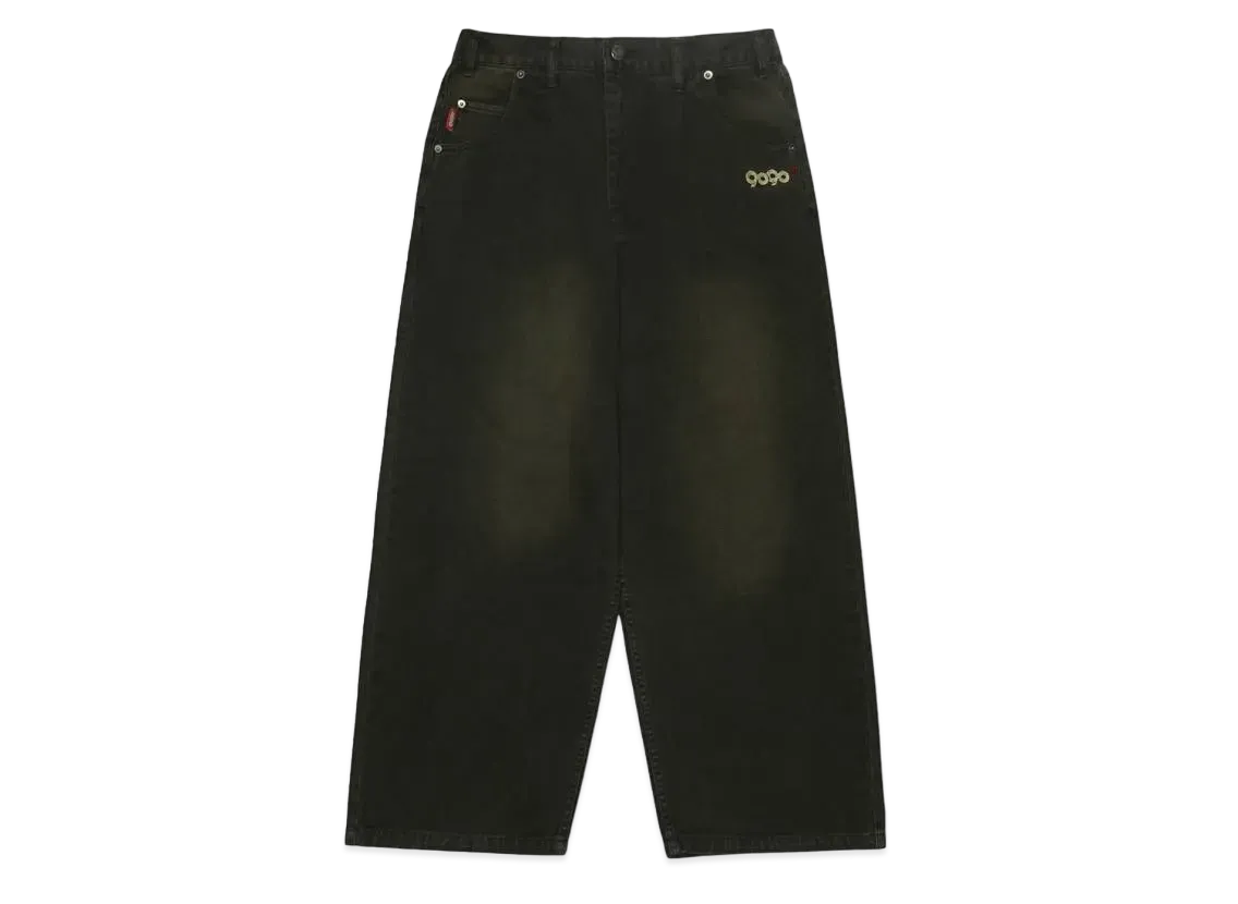 9090 N Logo Color Denim "Khaki"