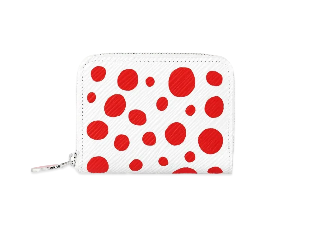 ルイヴィトン x 草間彌生 ジッピー・コイン パース エピ・レザー インフィニティ ドット M81958