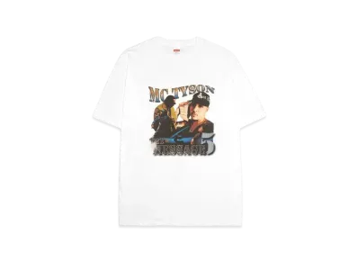 MC TYSON 【THE MESSAGE 5】 TOUR FINAL Rap T-Shirt "WHITE"