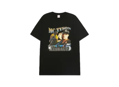 MC TYSON 【THE MESSAGE 5】 TOUR FINAL Rap T-Shirt "BLACK"