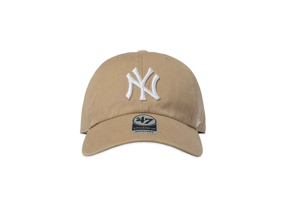'47 YANKEES CLEAN UP KHAKI x WHITE LOGO "Khaki"