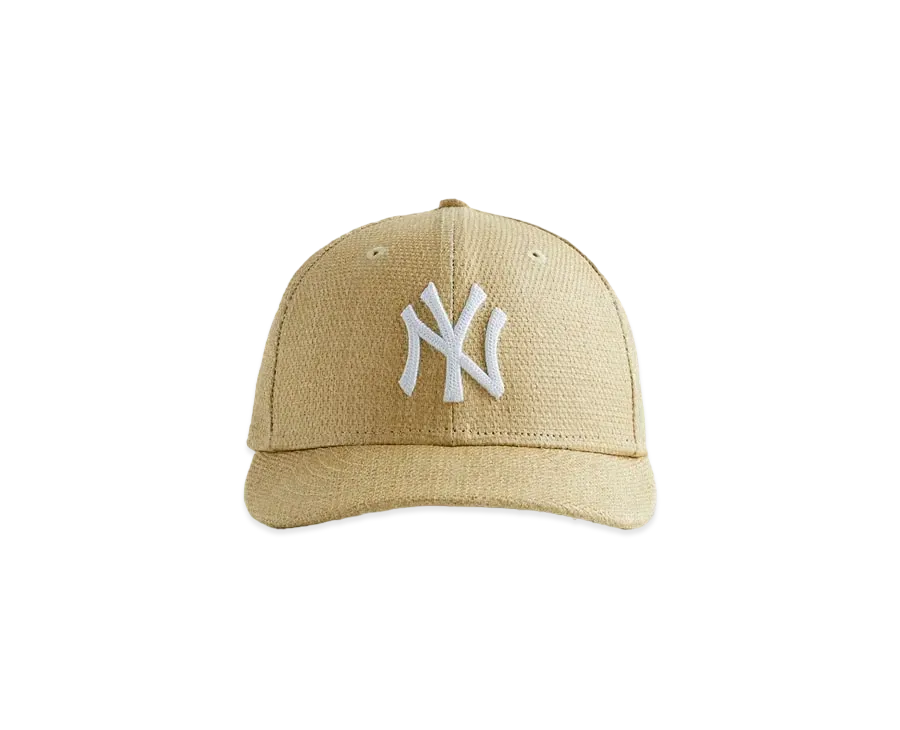 Kith Raffia Yankees 59Fifty Low Profile "Sandrift"