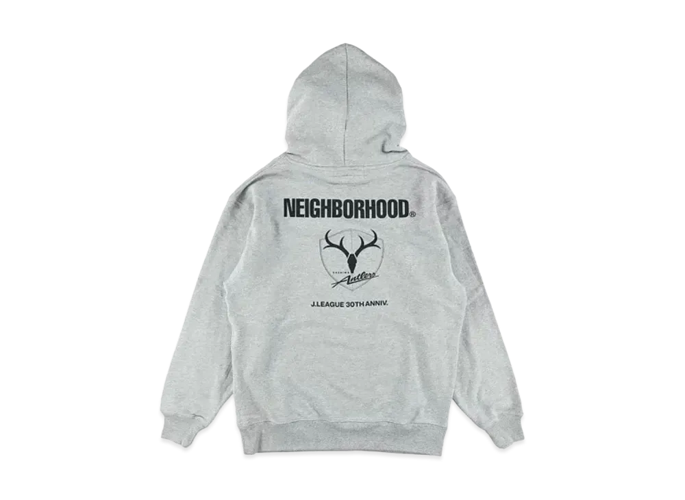 NEIGHBORHOOD x Kashima Antlers Collab Hoodie "Gray"