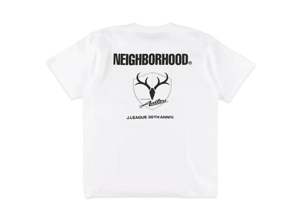 NEIGHBORHOOD x Kashima Antlers Collab Short Sleeved T-shirt "White"