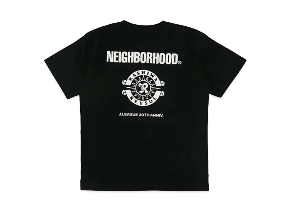 NEIGHBORHOOD x Kashiwa Reysol Collab Short Sleeved T-shirt "Black"