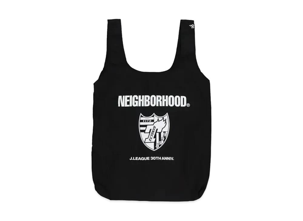 NEIGHBORHOOD x F.C. Tokyo Collab Eco Bag "Black"