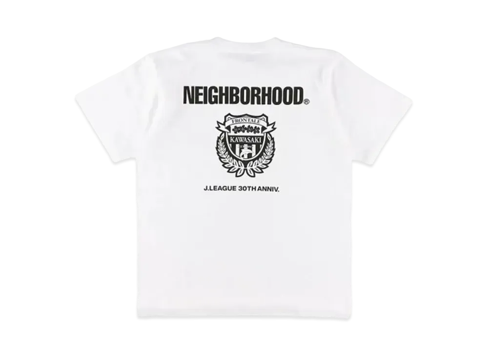 NEIGHBORHOOD x Kawasaki Frontale Collab Short Sleeved T-shirt "White"