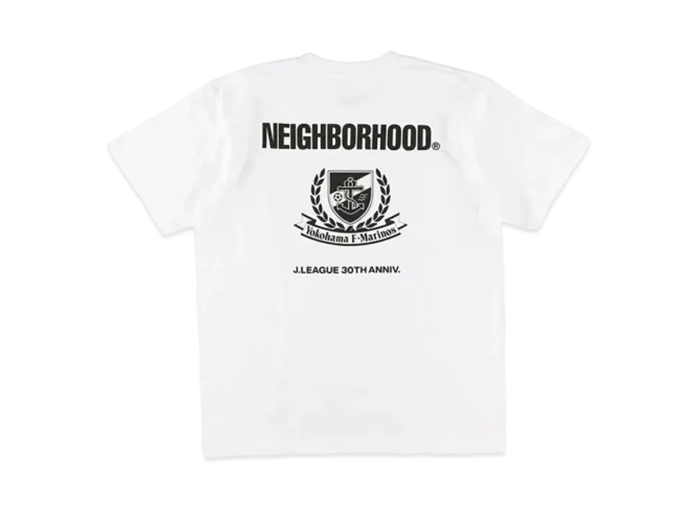 NEIGHBORHOOD x Yokohama F Marinos Collab Short Sleeved T-shirt "White"