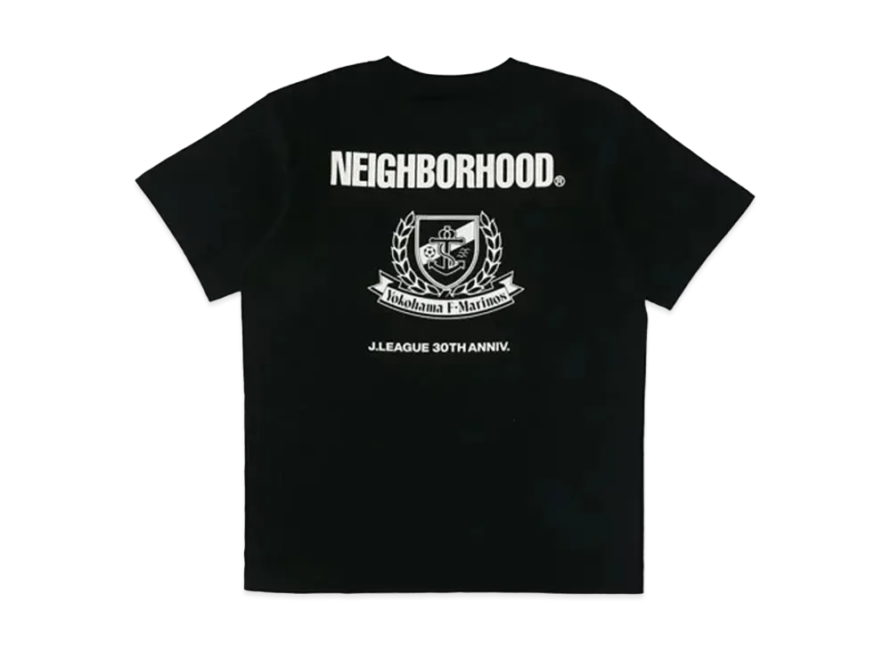 NEIGHBORHOOD x Yokohama F Marinos Collab Short Sleeved T-shirt "Black"