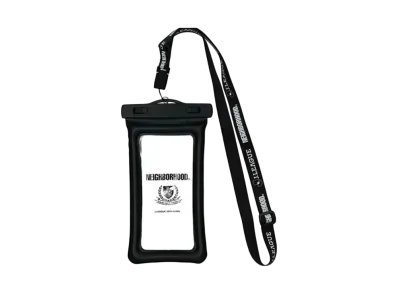 NEIGHBORHOOD x Yokohama F Marinos Collab Pass & Smartphone Case with Neck Strap (Waterproof) "Black"