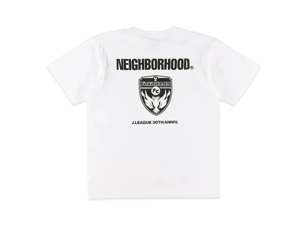 NEIGHBORHOOD x Yokohama FC Collab Short Sleeved T-shirt "White"