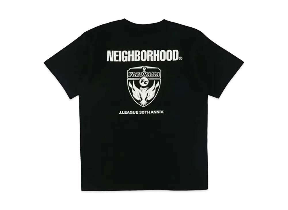 NEIGHBORHOOD x Yokohama FC Collab Short Sleeved T-shirt "Black"