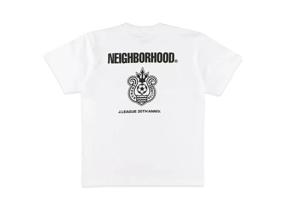 NEIGHBORHOOD x Shonan Bellmare Collab Short Sleeved T-shirt "White"