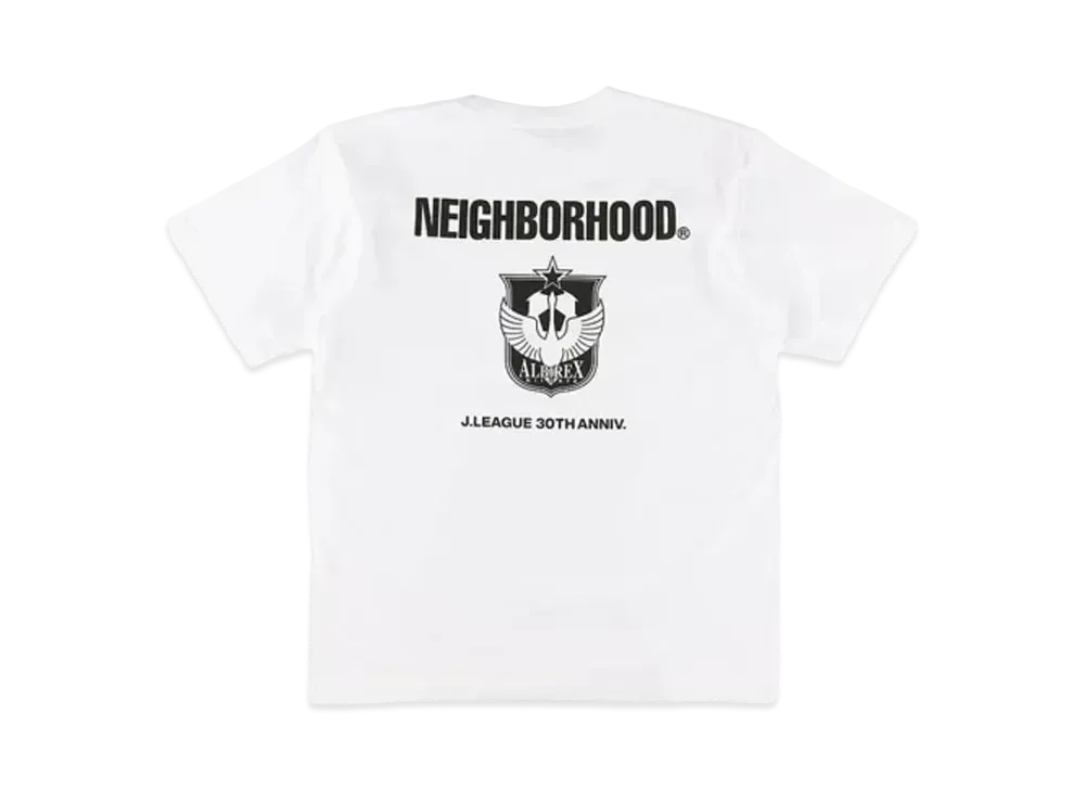 NEIGHBORHOOD x Albirex Niigata Collab Short Sleeved T-shirt "White"