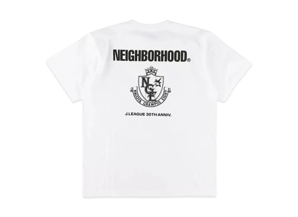 NEIGHBORHOOD x Nagoya Grampus Eight Collab Short Sleeved T-shirt "White"