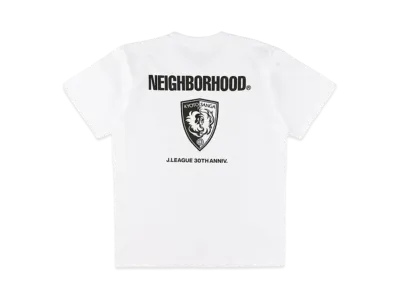 NEIGHBORHOOD x Kyoto Sanga F.C. Collab Short Sleeved T-shirt "White"