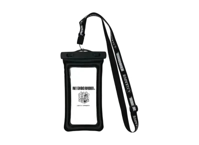 NEIGHBORHOOD x Cerezo Osaka Collab Pass & Smartphone Case with Neck Strap (Waterproof) "Black"