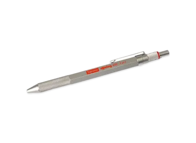 Supreme x Rotring 600 3 In 1 "Silver"