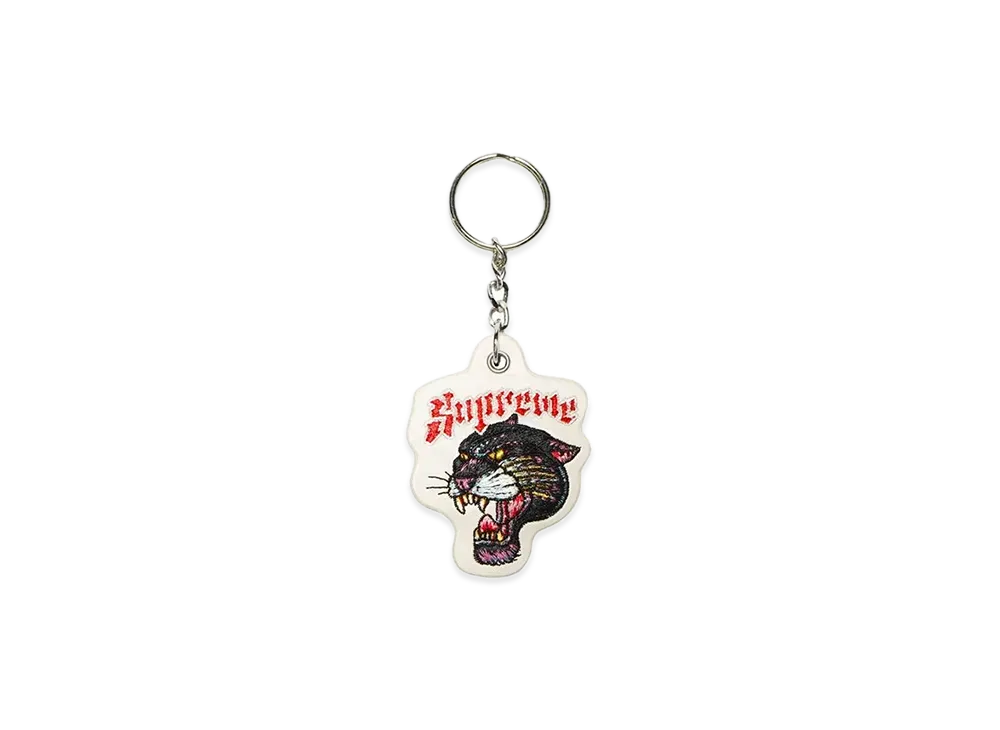 Supreme Panther Keychain 