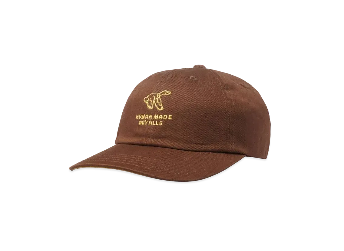 HUMAN MADE 6PANEL TWILL CAP #6 "Brown"