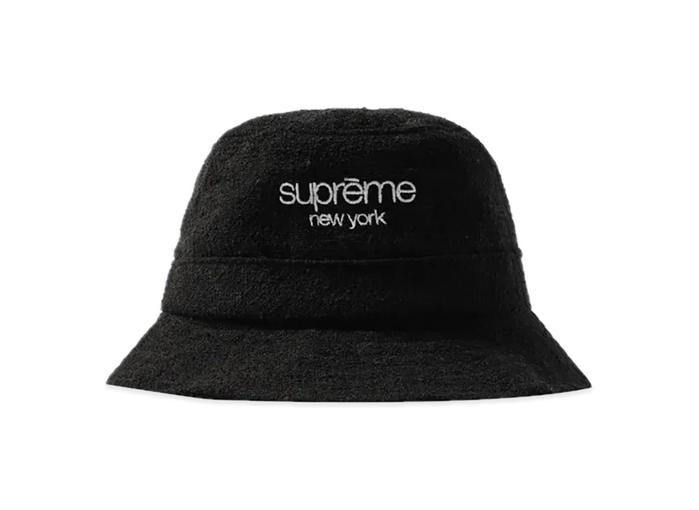 Supreme Classic Logo Terry Crusher "Black"