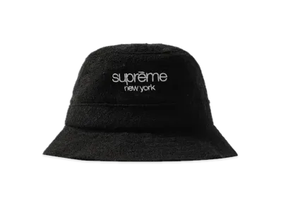 Supreme Classic Logo Terry Crusher "Black"
